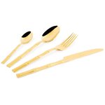Auksinio dizaino stalo įrankių rinkinys 24 vienetų bambuko (bergamaschi ir vimercati)
