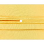 Dzeltena kokvilnas spilvendrāna (prestižs) 40x80