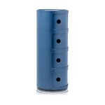 Синяя дизайнерская тумбочка с дефектом красоты Componibili (Cartel)
