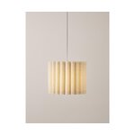 Beige pendant light (lucina) with cosmetic flaws