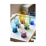 Colored glasses set 6 pcs nose (scandinavia) intact