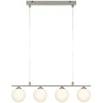 Silver pendant light quattro (markslöjd)