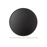 Black tray circle (cooee design)