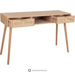Светло-коричневый дизайнерский стол cayetana (creaciones meng) в целости и сохранности, в коробке