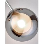 Mirrored glass ceiling lamp chroma (searchlight) intact