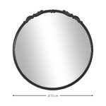 Round wall mirror (francesca)