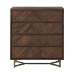 Solid wood design dresser (luca) intact