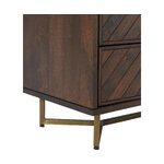 Solid wood design dresser (luca) intact
