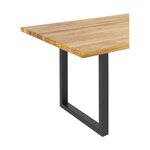 Solid wood dining table (oliver)