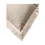 Beige satin pillowcase (premium) 80x80 with beauty flaw