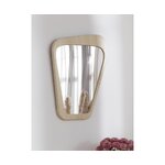 Design wall mirror (may) with a beauty flaw