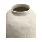 Hand molded ceramic vase ø 32 cm (tab) with cosmetic flaws