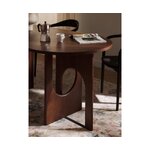 Дизайнерский обеденный стол темно-коричневого цвета (Аполлон), нетронутый