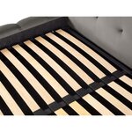 Gray design velvet bed bali (besolux) 230x300 whole