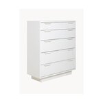 Valkoinen massiivipuinen lipastotila (hkliving) ehjä