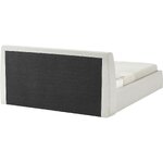 Beige bed with storage (cloud) 180x200 with cosmetic flaws