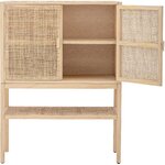 Light brown solid wood cabinet sanna (bloomingville) intact, in box