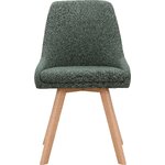 Tumši zaļš mīksta dizaina krēsls (dilla)