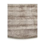 Taupe Värvi Ümmargune Viskoosvaip (Jane)D=120