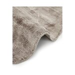 Taupe Värvi Ümmargune Viskoosvaip (Jane)D=120