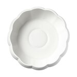 Baltas dekoratyvinis dubuo (valerijonas) su trūkumais