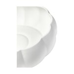 Baltas dekoratyvinis dubuo (valerijonas) su trūkumais