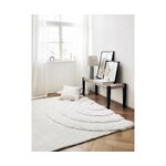 Kermanvärinen matto (rubbie) 160x230 kauneusvirheellä