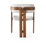Ruskea design-tuoli costa (asir), jossa kauneusvirheitä