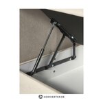 Light continental bed (livia) 200x200 small flaws