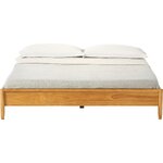 Vaaleanruskea päätön sänky (Windsor) 140x200 ehjä