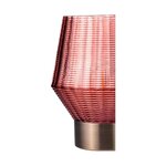 Punainen led-pöytävalaisin tyylikäs glamouri (paulmann)