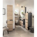 Brown-gray washbasin cabinet (wisla)