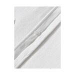 Puuvillainen pussilakana vaalealla lehtikuviolla (runko) 135x200