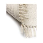 Beige pyöreä puuvillamatto (daya)d=250