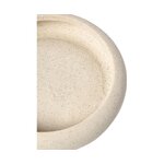 Beige flower pot (rudi)
