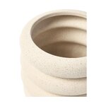 Beige flower pot (rudi)