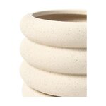 Beige flower pot (rudi)