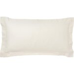 Light beige cotton pillowcase (premium) 40x80