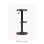 Juoda baro kėdė „Finch“ (actona) h=59-80 grožio trūkumai