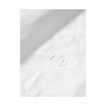 Valge Kõrge Mustriga Puuvillane Tekikott (Vidal)155x220