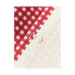 Puuvillainen peittolaukku kuusikuvioisella (mänty) 200x200