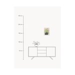 Sieninis plakatas „Tulpės“ (plakatas ir rėmas) 30x40 visas