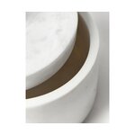 Jewelry box with marble lid (selina) intact