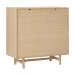 Vaaleanruskea lipasto (diana), jossa kosmeettinen vika