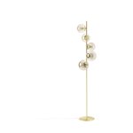 Golden design floor lamp (casey) intact