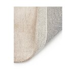 Light brown hand-woven viscose rug (jane) 200x300 with a flaw