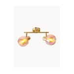 Zelta griestu lampa libby (näve leuchten)