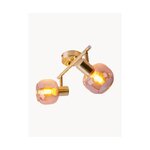 Zelta griestu lampa libby (näve leuchten)