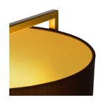Kultainen design-pöytävalaisin moyo (átmooz by charrell)