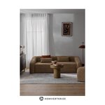Light brown sofa bed (eliot) 230 with cosmetic flaws